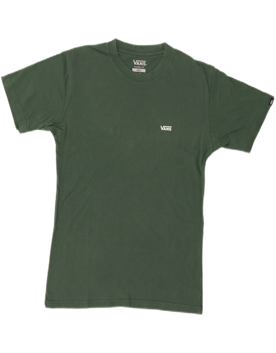 Vans T-shirt coupe classique pour homme en coton vert petit