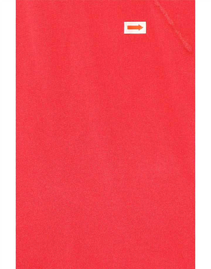 WHITE STUFF Sweat-shirt coupe ample à col zippé pour homme Rouge XL