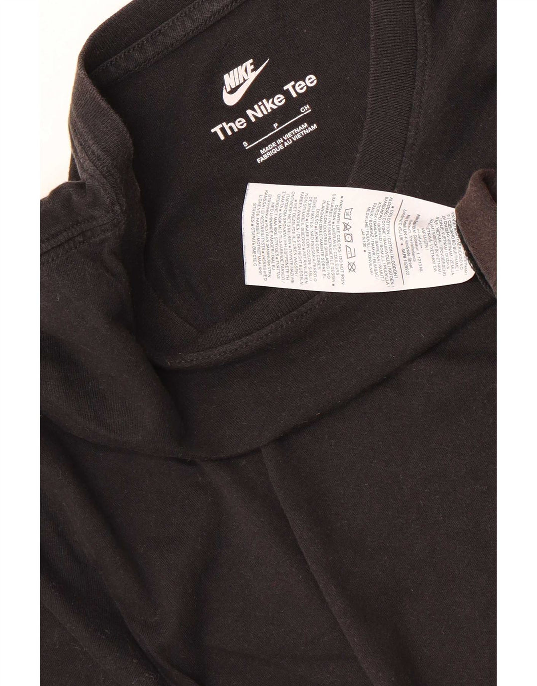 Nike T-Shirt Homme Petit Noir Coton