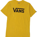 Vans T-Shirt Graphique Coupe Classique Homme Jaune Moyen Coton