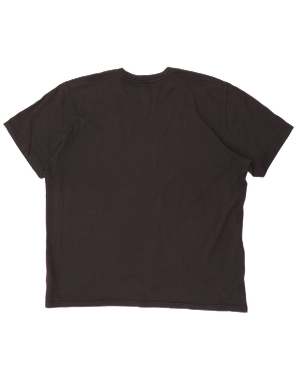 Nike T-shirt graphique Dri Fit pour homme en coton noir 2XL