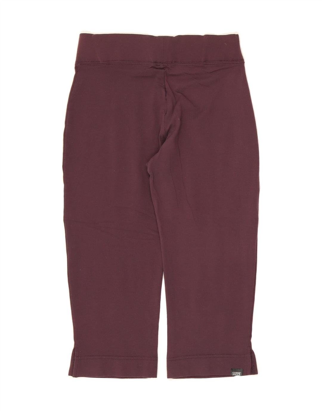 REEBOK Womens Capri Tracksuit Trousers UK 12 Medium Burgundy Vintage Reebok and Second-Hand Reebok from Messina Hembry 