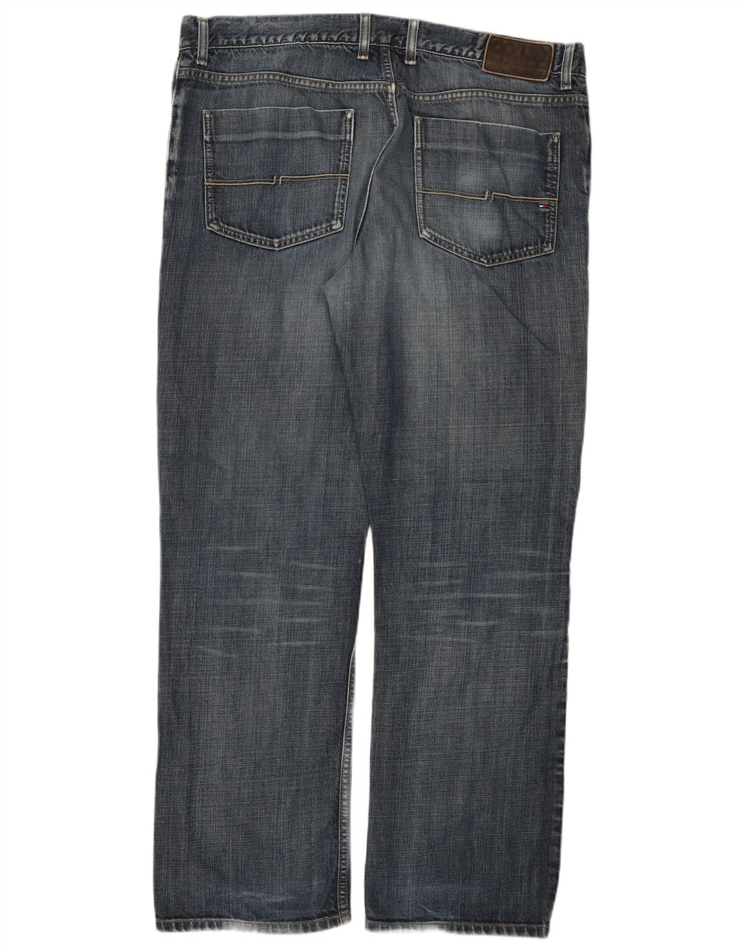 Tommy Hilfiger Jean droit homme W40 L32 bleu coton