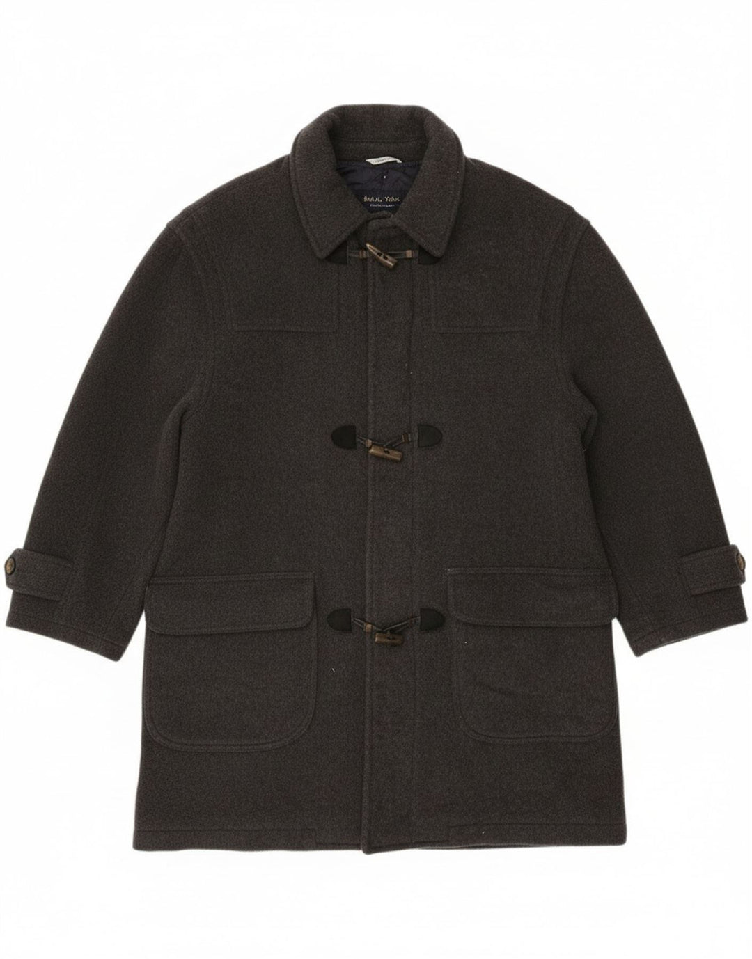 Wampum Duffle Coat Homme UK 40 Grand Gris