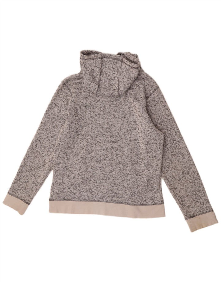 Dkny Pull à capuche pour homme en polyester moucheté gris moyen