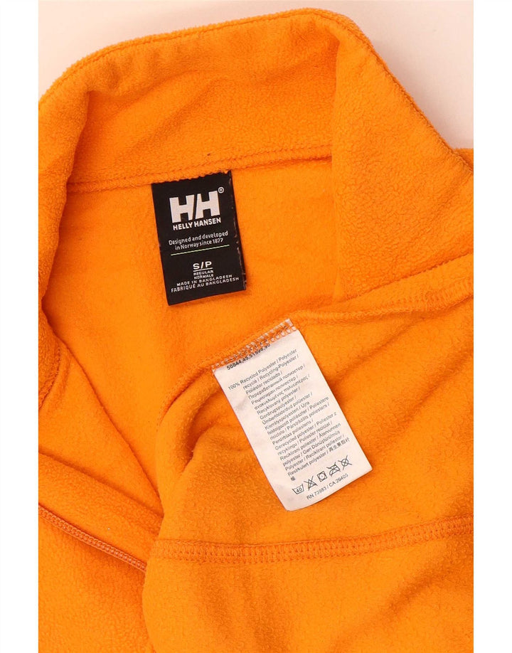 Helly Hansen Pull polaire à col zippé pour homme Small Orange Polyester