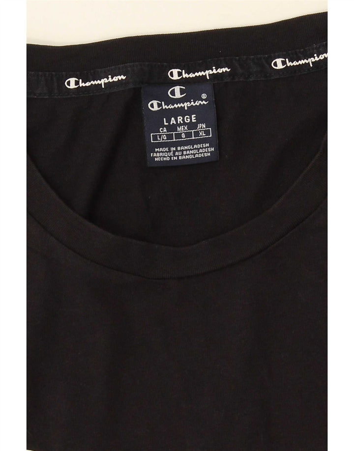 Champion Mens Graphic Vest Top Large Black