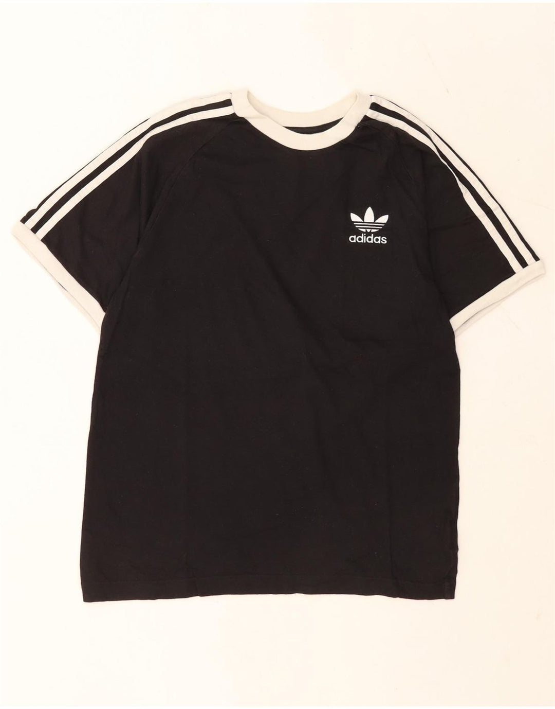 Adidas T-Shirt Homme Haut Petit Coton Noir