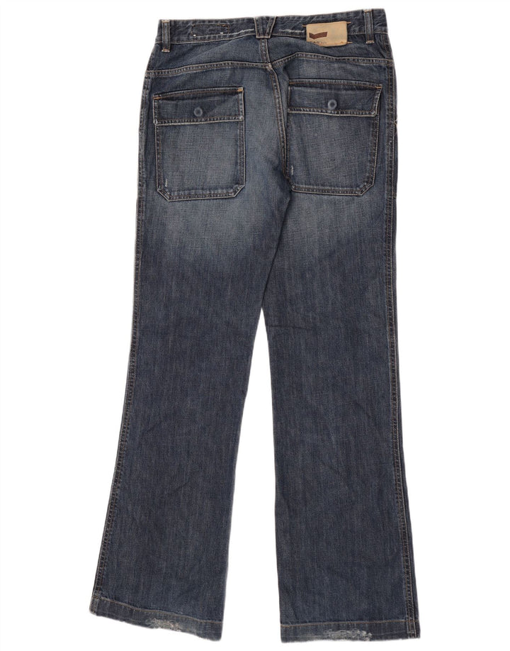 GAS Jean bootcut effet vieilli pour homme W32 L34 Bleu