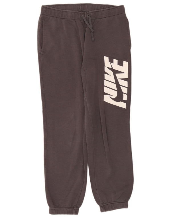 Pantalon de survêtement graphique Nike Homme Pantalon de jogging en coton gris moyen
