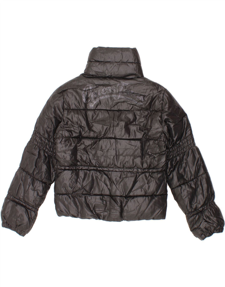 GUESS Girls Padded Jacket 9-10 Years Black Polyester Vintage Guess and Second-Hand Guess from Messina Hembry 