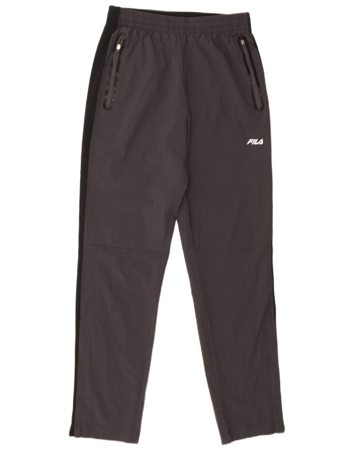 Fila Pantalon De Survêtement Homme Gris Moyen Colourblock Polyester