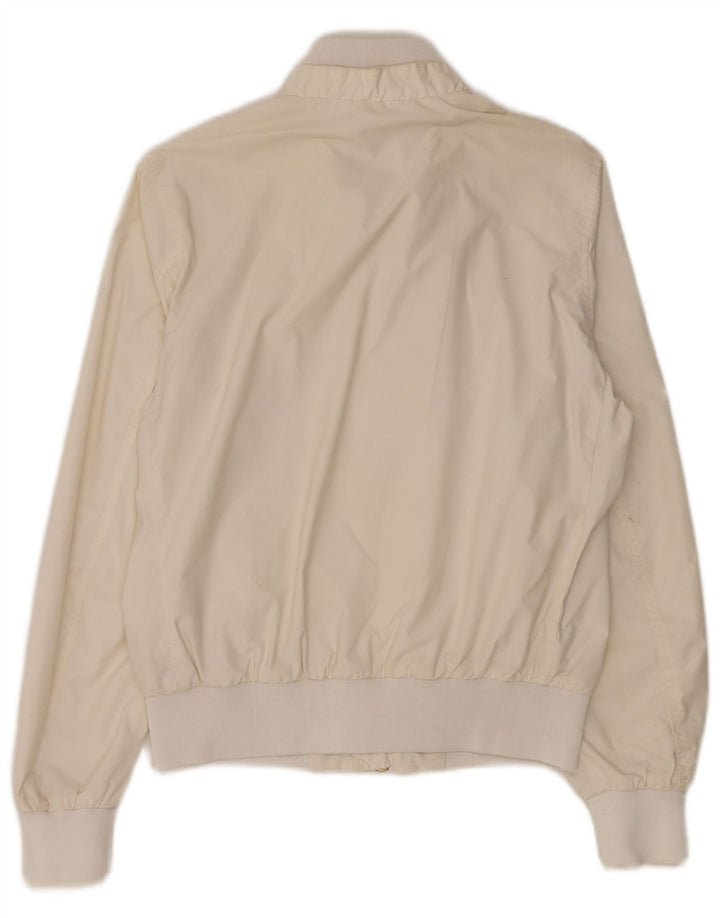 North Sails Veste Bomber Femme UK 14 Medium Off White Polyamide