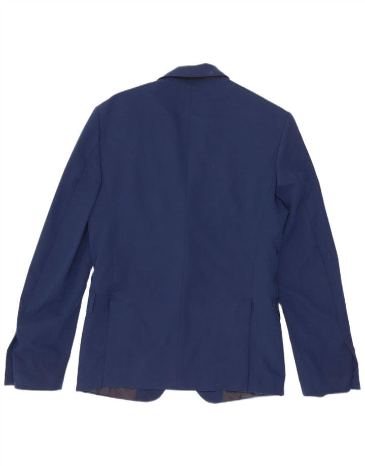 Zara Veste Blazer 2 Boutons Homme EU 44 XS Bleu Marine