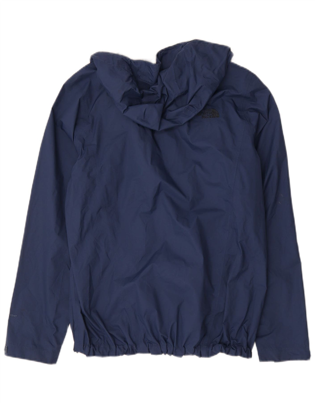 The North Face Veste de pluie à capuche pour femme UK 16 Large Bleu marine