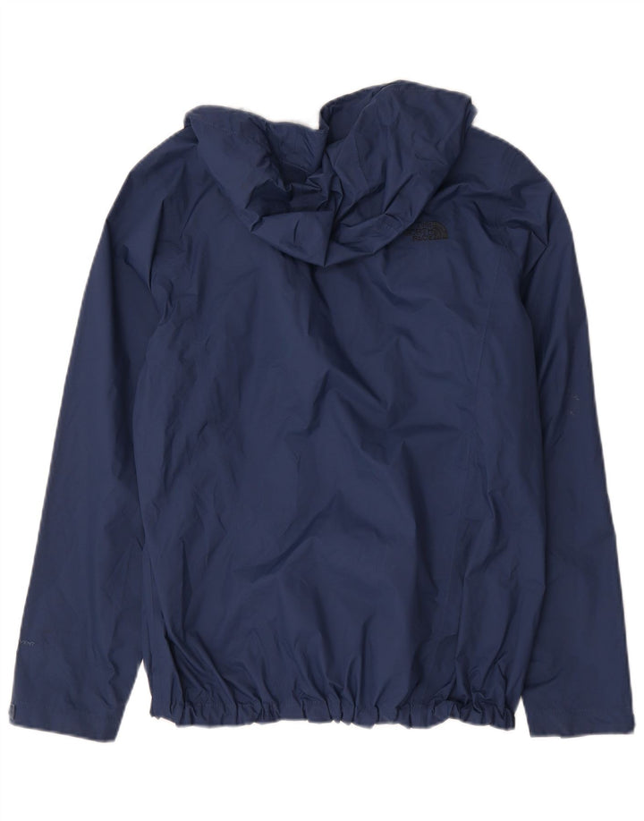 The North Face Veste de pluie à capuche pour femme UK 16 Large Bleu marine