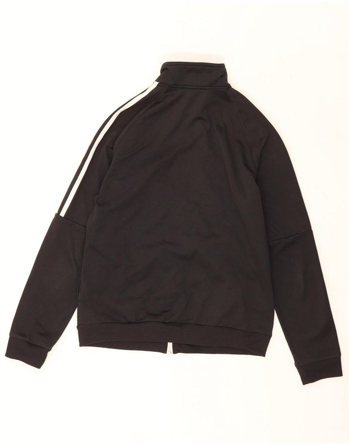 Adidas Veste de survêtement pour femme UK 12/14 Medium Noir Polyester
