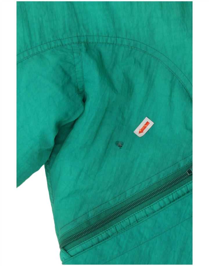 Belfe Veste de ski graphique surdimensionnée pour fille 10-11 ans Vert Polyamide Années 80