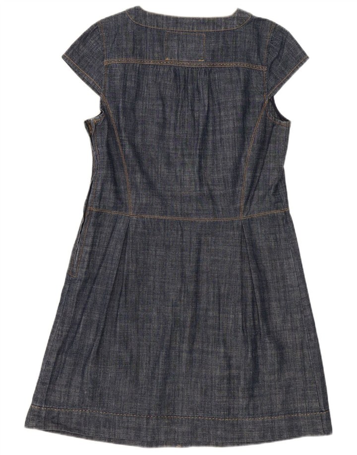 Next Robe trapèze pour femme UK 44 en coton bleu marine moyen