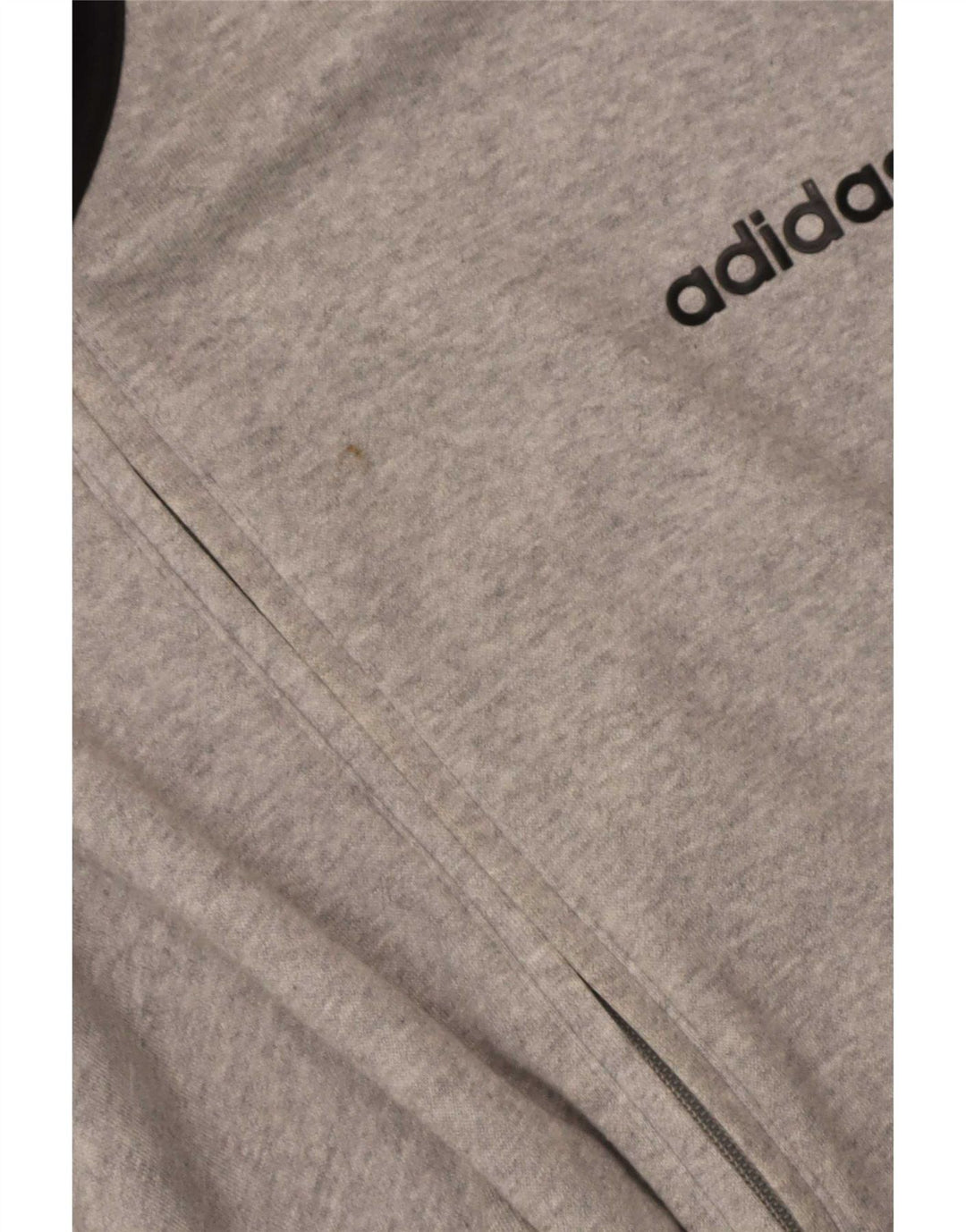 Adidas Veste de survêtement pour homme 2XL Gris Colorblock Coton