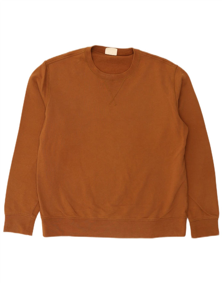 Marks & Spencer Sweat-shirt pour homme en coton marron Taille L