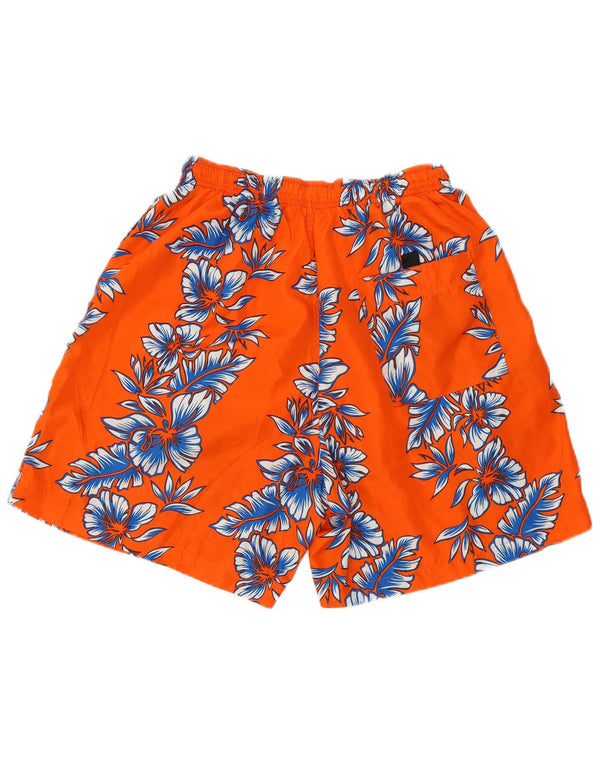 TOMMY HILFIGER Short de Bain Homme Orange Floral Floral Moyen