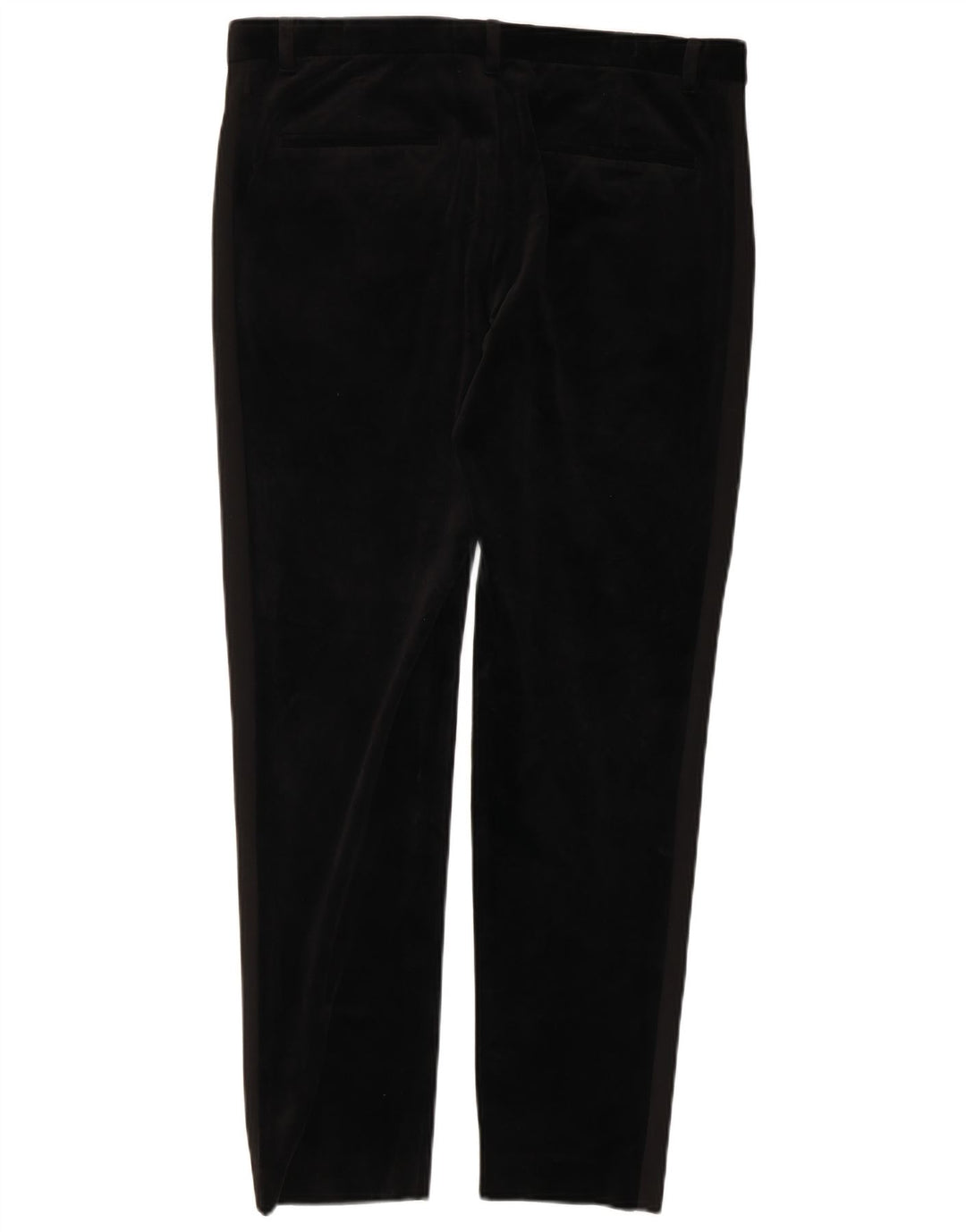 Zara Pantalon Chino Slim Femme EU 40 Medium W31 L28 Noir Viscose