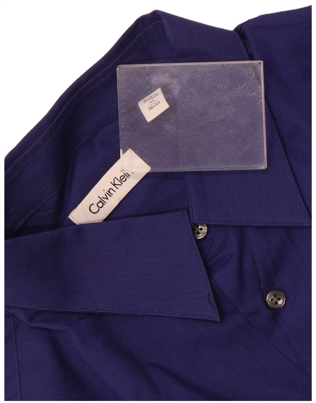 Calvin Klein Chemise Homme Taille 17 XL Bleu