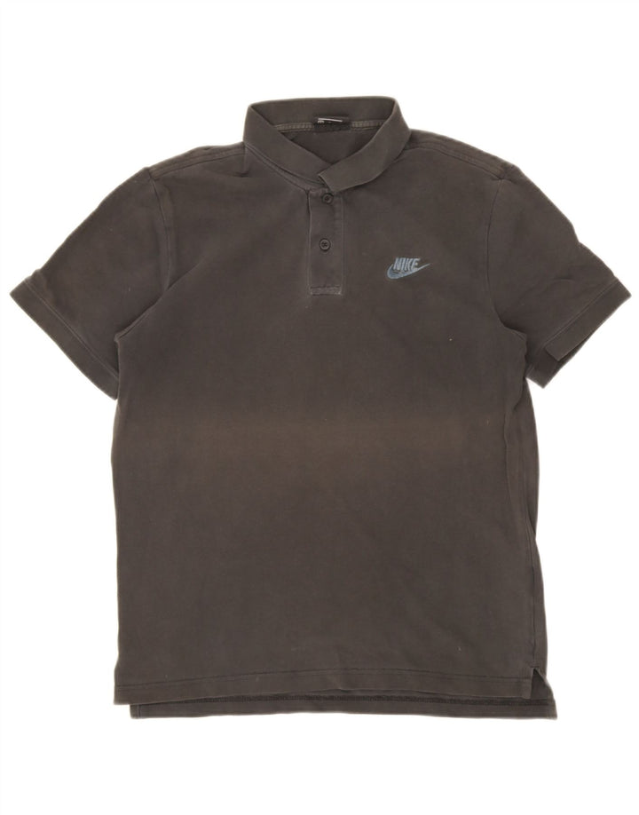 Polo Nike Homme Gris Moyen Coton