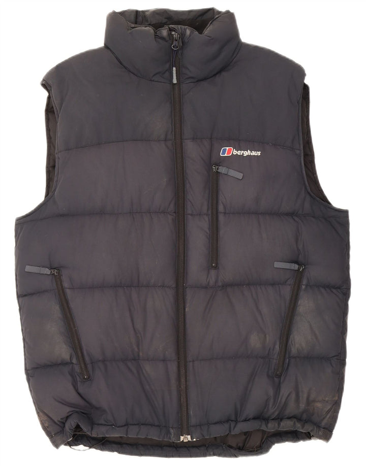 Berghaus Gilet rembourré pour homme UK 38 Medium Noir Polyester