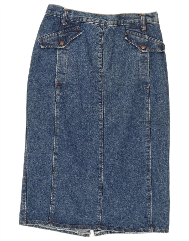 ROY ROGERS Jupe en Jean Femme W32 Grand Bleu Coton