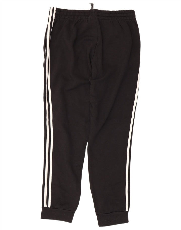 Adidas Pantalon de survêtement pour homme en coton noir Taille L