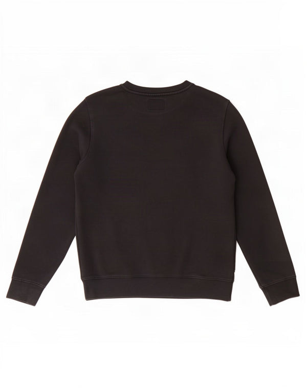Calvin Klein Jeans Sweat-shirt graphique pour fille 13-14 ans Noir Coton