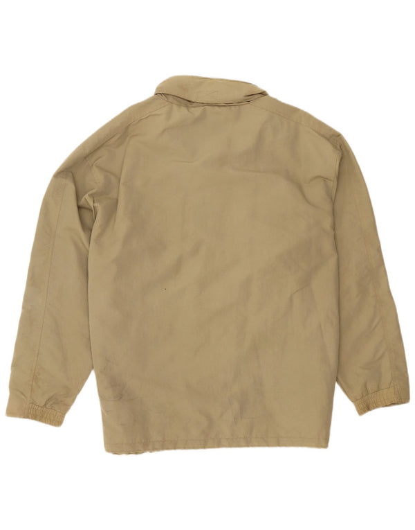 Kappa Veste de pluie pour homme UK 40 Large Kaki Polyamide