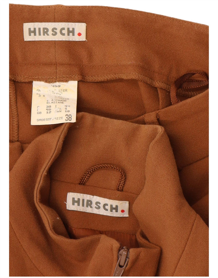 Hirsch Ensemble 2 pièces pour femme EU 38 Medium W28 L34 Marron Polyester