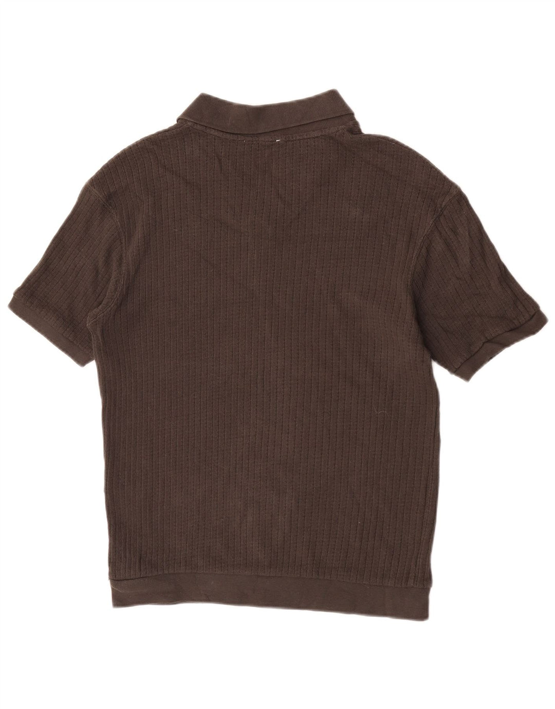 Zara Polo Homme Petit Marron Coton