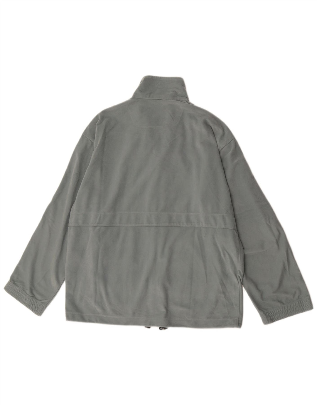 Diadora Veste de survêtement en velours pour homme UK 40 Large Gris Polyester