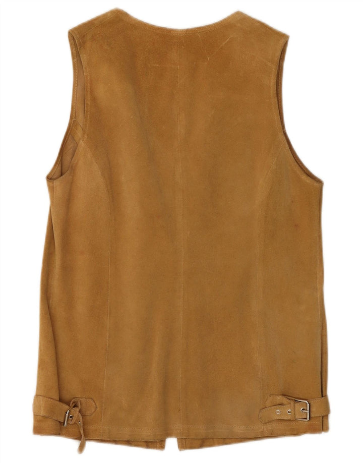 Conbipel Gilet Femme En Daim IT 44 Cuir Marron Moyen