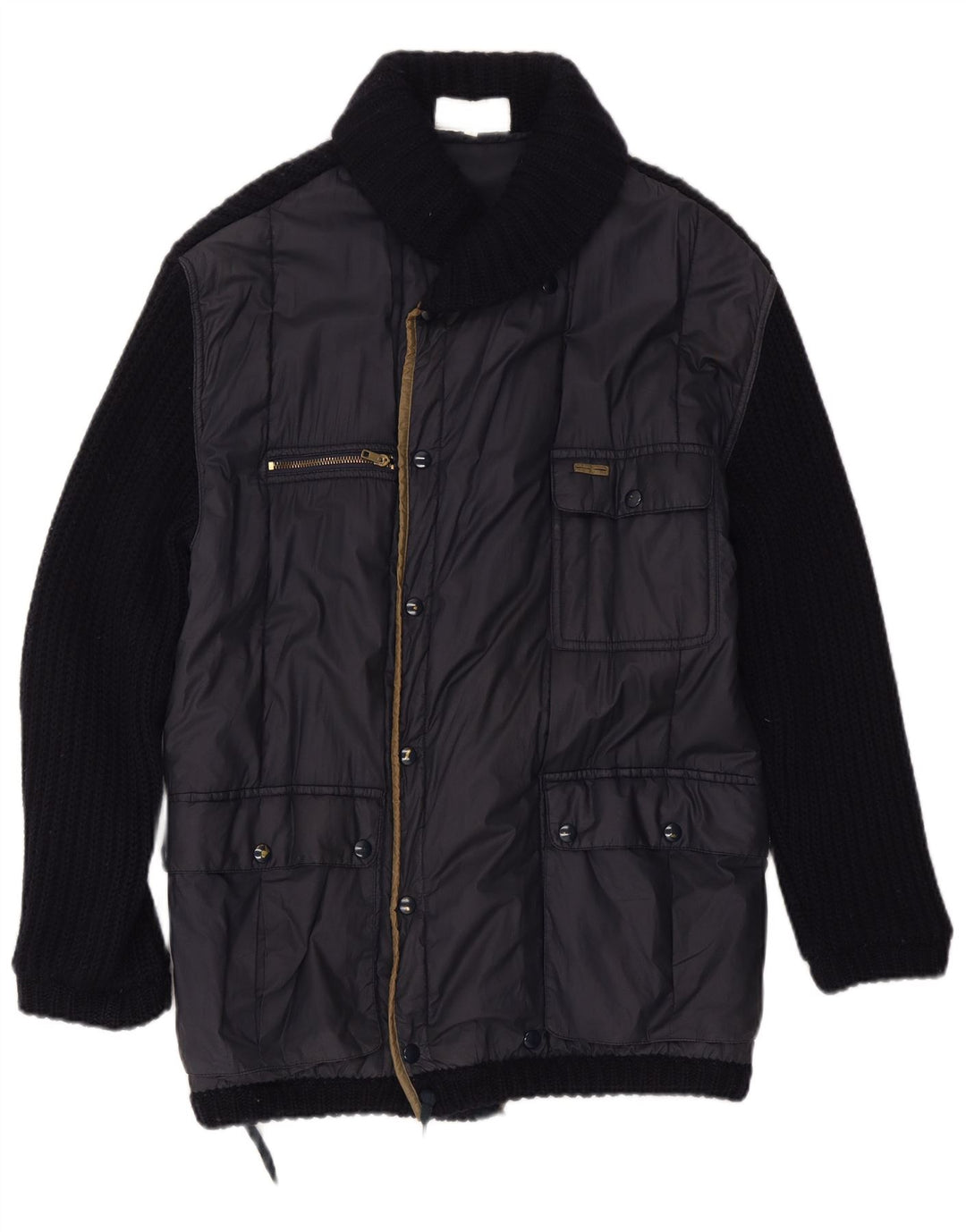 Iceberg Veste utilitaire pour homme UK 38 Laine bleu marine moyen