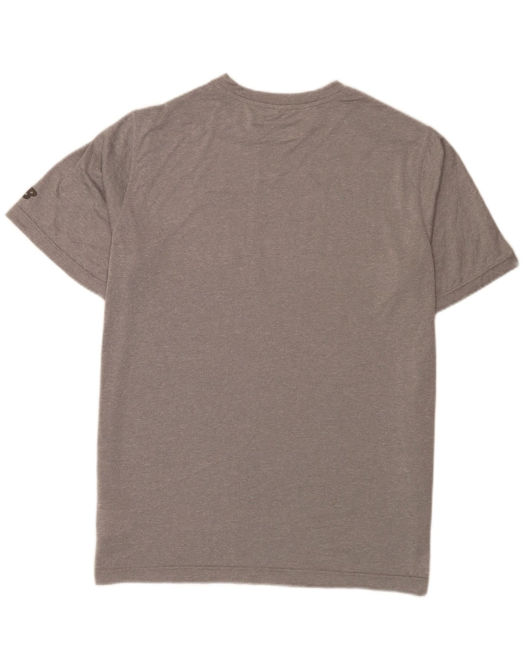 New Balance T-Shirt Graphique Homme Top XL Gris Polyester