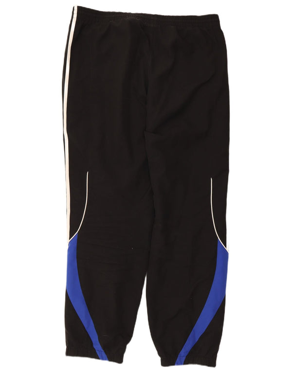 Adidas Pantalon de survêtement pour homme UK 44/46 Large Noir Colourblock