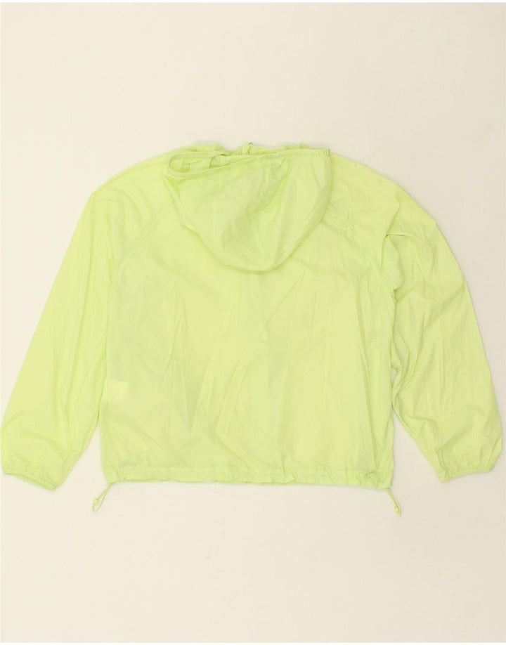 LEVI'S Womens Hooded Rain Jacket UK 10 Small Green Nylon Vintage Levi's and Second-Hand Levi's from Messina Hembry 