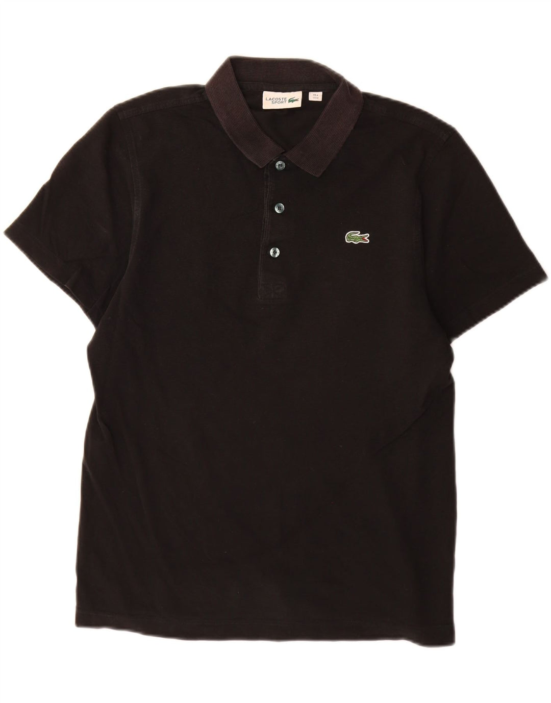 Lacoste Polo Homme Taille 4 Coton Noir Moyen