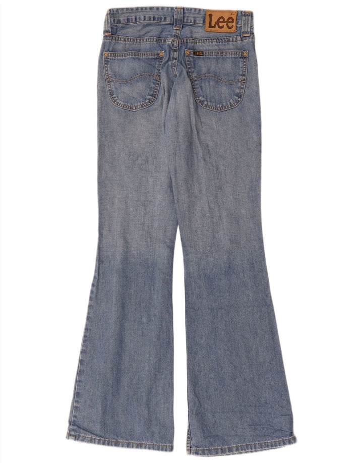 Lee Femme Felton Jean Évasé W28 L33 Bleu Coton