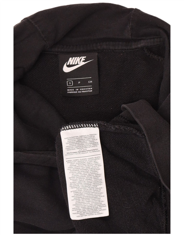 Nike Pull à capuche pour homme Petit coton noir