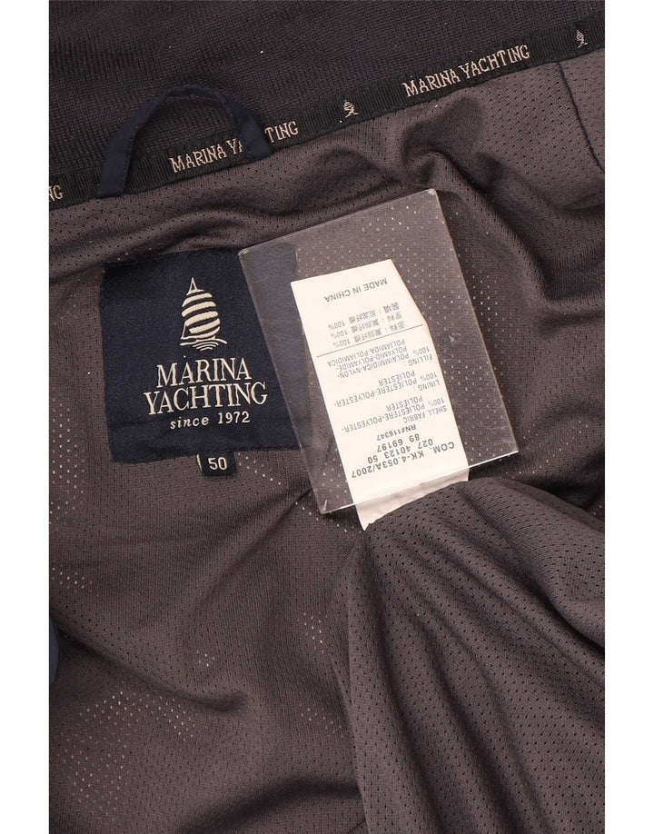 Marina Yachting Veste de Pluie Homme IT 50 Large Bleu Marine Polyester