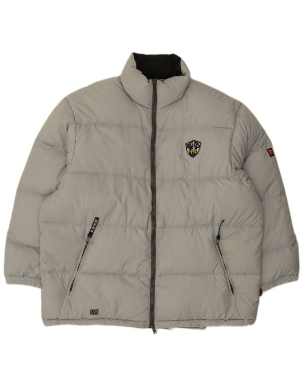 XS Exes Veste matelassée pour homme UK 42 XL Gris Polyester