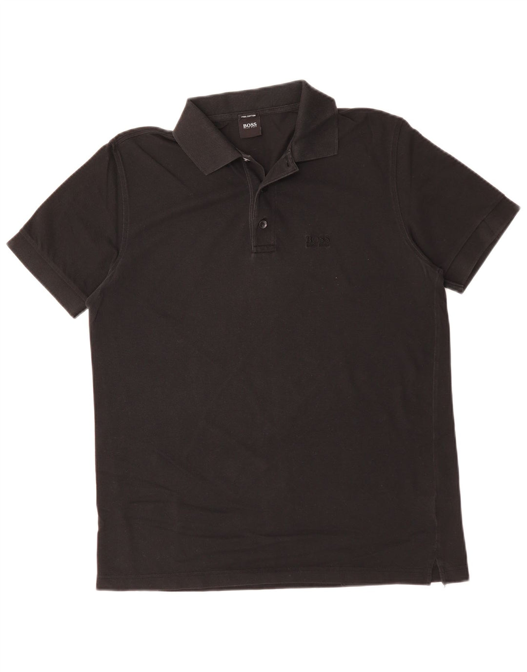 Hugo Boss Polo Homme Coton Noir Moyen