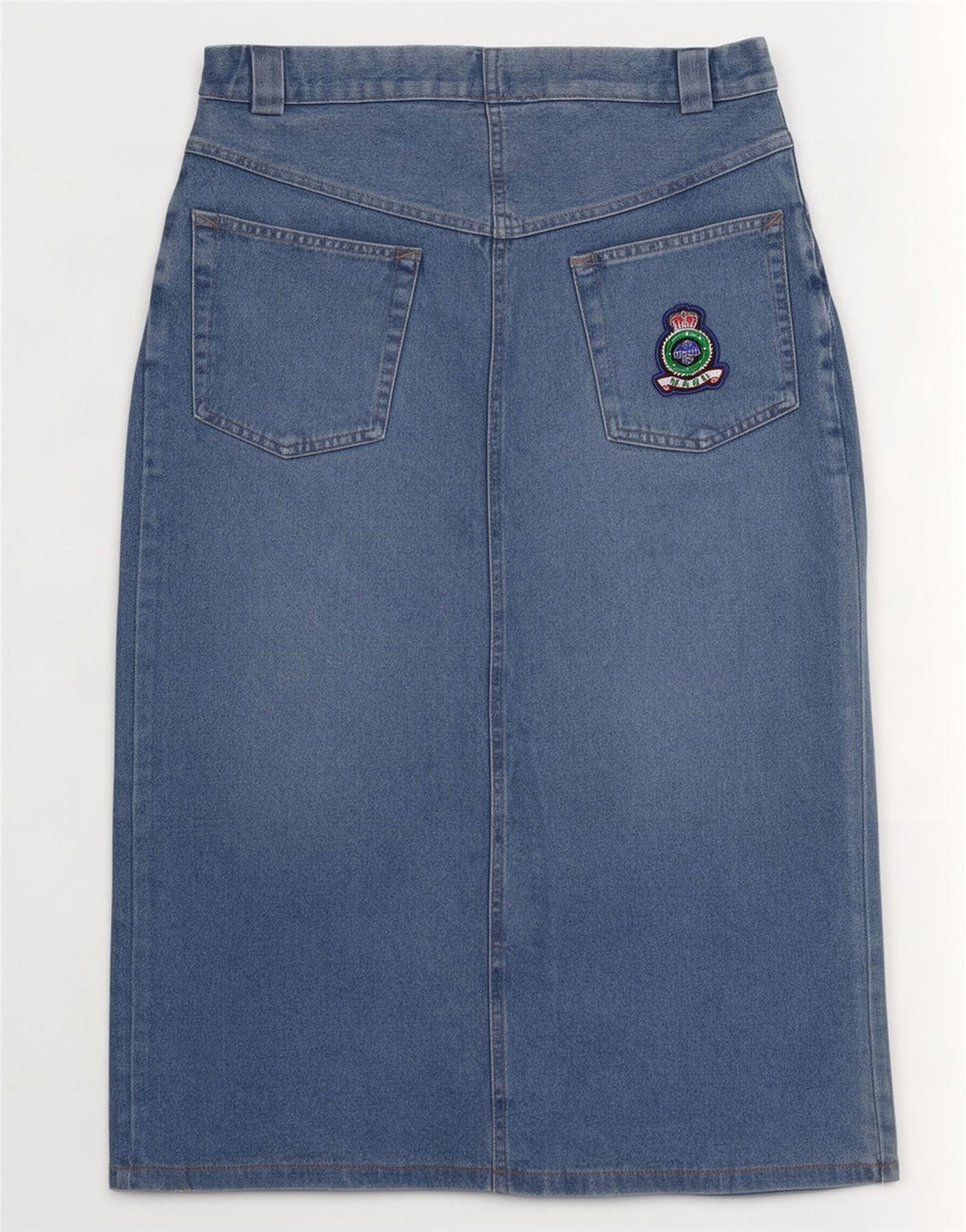 Mash Jupe En Jean Femme W30 Bleu Moyen
