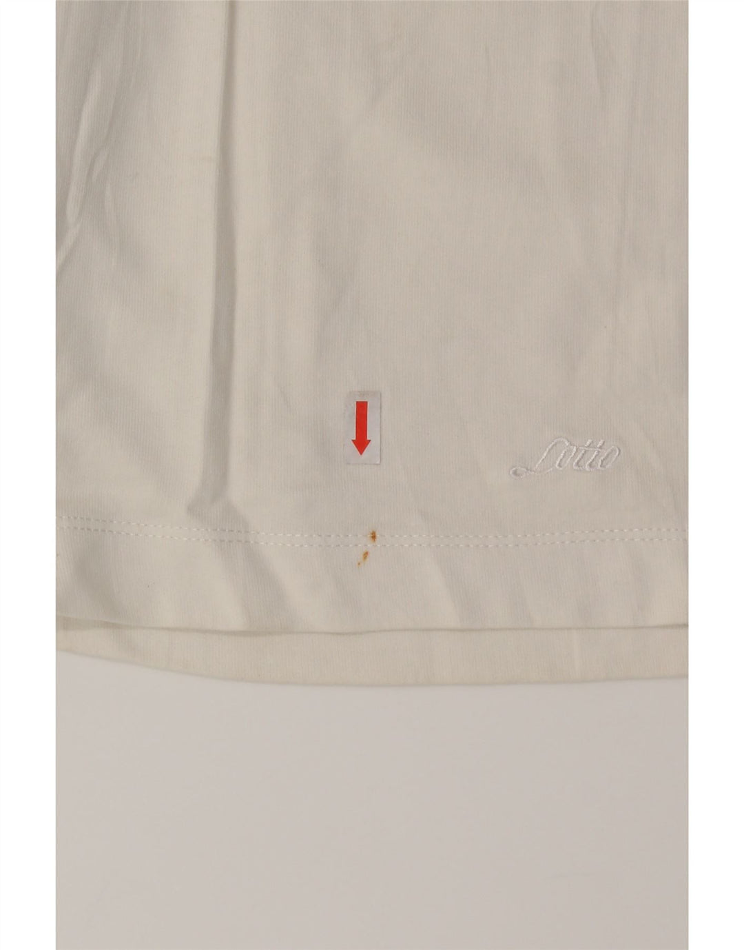 LOTTO Womens Sport Shorts UK 16Large  White Vintage Lotto and Second-Hand Lotto from Messina Hembry 
